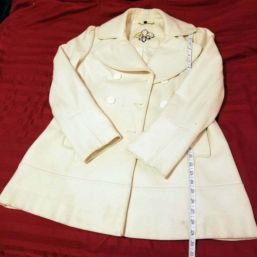 Guess wool double breasted coat